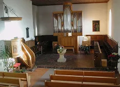 Kirche Ferenbalm innen (Foto: Ursula Kaltenrieder)