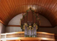 Orgel Kirche M&uuml;hleberg; Foto: Silvia Weber, www.artfotos.ch (Foto: Beatrice Moretto)