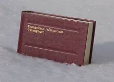 Gesangbuch: Singen im Winter? (Foto: Werner N&auml;f)
