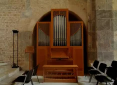 Orgel in der Schlosskirche M&uuml;nchenwiler (Foto: Claudia Rickli)